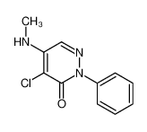 1698-62-0 4-chloro-5-(methylamino)-2-phenylpyridazin-3-one