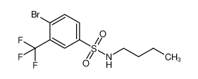 1020253-05-7 structure, C11H13BrF3NO2S