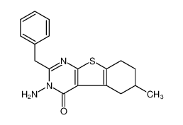 120354-25-8 structure, C18H19N3OS