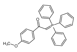 1777-55-5 1-(4-methoxyphenyl)-2-(triphenyl-λ-phosphoranylidene)ethanone