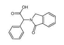 2-(3-oxo-1H-isoindol-2-yl)-2-phenylacetic acid 101004-95-9