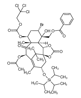 187961-11-1 structure, C42H56BrCl3O13Si