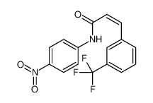 (E)-N-(4-nitrophenyl)-3-[3-(trifluoromethyl)phenyl]prop-2-enamide 6133-12-6