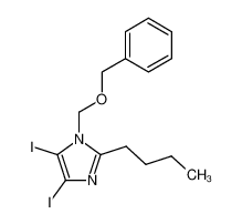 154371-62-7 1-(benzyloxymethyl)-2-butyl-4,5-diiodoimidazole