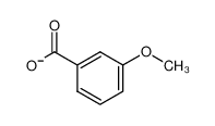 16887-54-0 m-methoxybenzoate anion