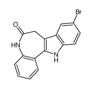 142273-20-9 structure, C16H11BrN2O