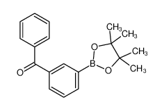 phenyl-[3-(4,4,5,5-tetramethyl-1,3,2-dioxaborolan-2-yl)phenyl]methanone 949022-45-1