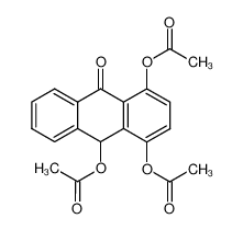 102001-92-3 spectrum, 1,4,10-triacetoxy-anthrone