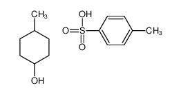 4-methylbenzenesulfonic acid,4-methylcyclohexan-1-ol 34866-36-9