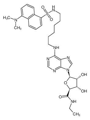 219982-12-4 structure, C30H40N8O6S