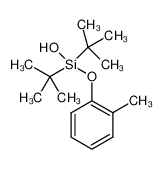 1344113-37-6 spectrum, di-tert-butyl(o-tolyloxy)silanol