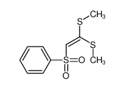 41374-14-5 2,2-bis(methylsulfanyl)ethenylsulfonylbenzene