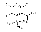 143879-83-8 2,6-dichloro-4-trimethylsilyl-5-fluoronicotynic acid