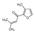 3-methyl-1-(3-methylfuran-2-yl)but-2-en-1-one 6138-88-1