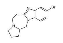 9-Bromo-2,3,5,6,13,13a-hexahydro-1H-benzo[4,5]imidazo[1,2-d]pyrrolo[1,2-a][1,4]diazepine 1272320-81-6