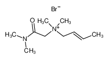 102990-44-3 N-(2-(dimethylamino)-2-oxoethyl)-N,N-dimethylbut-2-en-1-aminium bromide