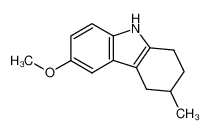 13220-42-3 spectrum, 3-methoxy-7-methyltetrahydrocarbazole