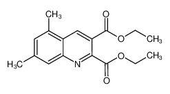 diethyl 5,7-dimethylquinoline-2,3-dicarboxylate 948293-92-3