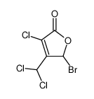 125974-05-2 spectrum, 5-bromo-3-chloro-4-(dichloromethyl)furan-2(5H)-one