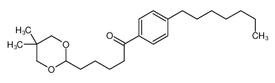 5-(5,5-二甲基-1,3-二恶烷-2-基)-1-(4-庚基苯基)-1-戊酮