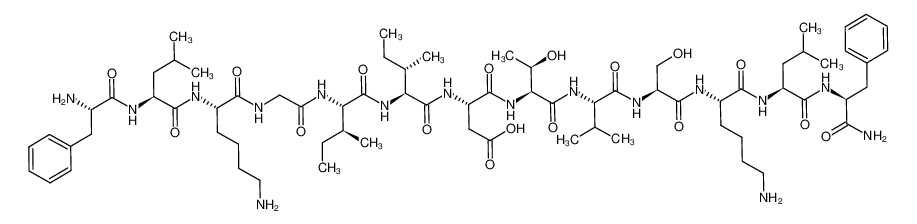 1400180-88-2 structure, C72H118N16O17