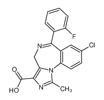 59468-44-9 structure, C19H13ClFN3O2