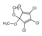 1,2,3,4-tetrachloro-5,5-dimethoxycyclopenta-1,3-diene 2207-27-4