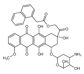 64161-91-7 structure, C39H37NO12