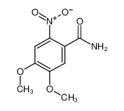 4,5-二甲氧基-2-硝基苯甲酰胺