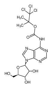 80035-45-6 structure, C15H18Cl3N5O6