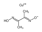 5327-14-0 structure, C4H7CuN2O2+