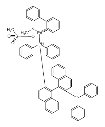 1599466-90-6 structure, C58H48NO3P2PdS