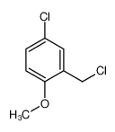 4-Chloro-2-(chloromethyl)-1-methoxybenzene 7035-11-2