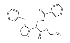 126811-96-9 ethyl 2-(1-benzyl-4,5-dihydro-1H-imidazol-2-yl)-5-oxo-5-phenylpentanoate