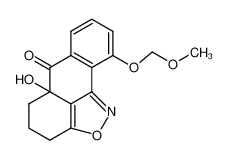 577975-39-4 spectrum, 5a-hydroxy-10-(methoxymethoxy)-3,4,5,5a-tetrahydro-6H-anthra[9,1-cd]isoxazol-6-one