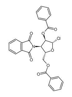 889875-56-3 di-O-benzoyl-3-phthalimido-3-deoxy-β-D-ribofuranosyl chloride