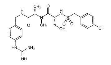 552288-37-6 structure, C22H29ClN6O5S