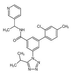 1000586-74-2 structure, C25H25ClN6O