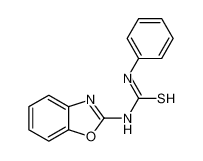 13895-20-0 1-(1,3-benzoxazol-2-yl)-3-phenylthiourea