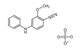 4-DIAZO-3-METHOXYDIPHENYLAMINE SULFATE 36305-05-2