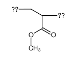 poly(methyl acrylate) macromolecule