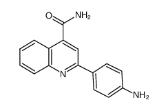 2-(4-aminophenyl)quinoline-4-carboxamide 444151-71-7