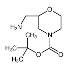 tert-butyl (2R)-2-(aminomethyl)morpholine-4-carboxylate 1174913-80-4