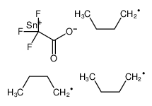 7299-28-7 structure, C14H30F3O2Sn