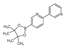 3-(5-(4,4,5,5-tetramethyl-1,3,2-dioxaborolan-2-yl)-pyridin-2-yl)pyridine 1260106-29-3