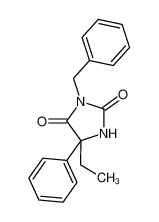 3-苄基-5-乙基-5-苯基-2,4-咪唑烷二酮