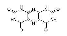 5807-13-6 spectrum, 1,3,6,8-tetrahydro-2,4,5,7-pyrimido<5,4-g>pteridinetetrone