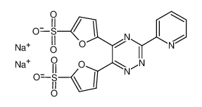 disodium,5-[3-pyridin-2-yl-6-(5-sulfonatofuran-2-yl)-1,2,4-triazin-5-yl]furan-2-sulfonate,hydrate 698999-54-1