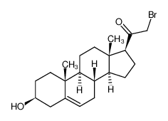 30460-00-5 structure, C21H31BrO2