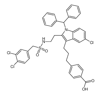 381683-94-9 structure, C40H35Cl3N2O4S